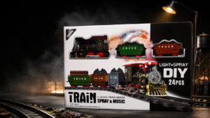 Spray & Music DIY Train