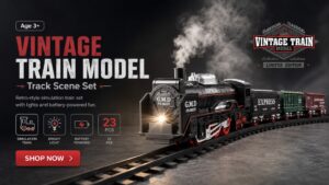 Vintage Train Model