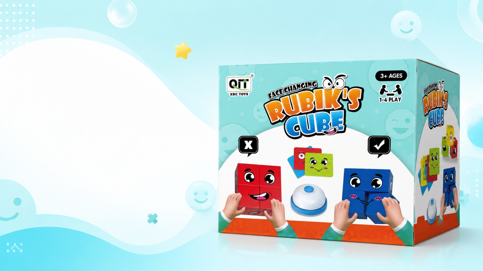 Face-Matching Puzzle Blocks with Buzzer