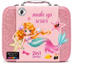 Glitter Vanity Case Pretend Makeup Set