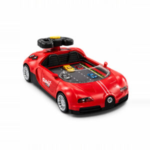 Playstan sports car game shown from the side