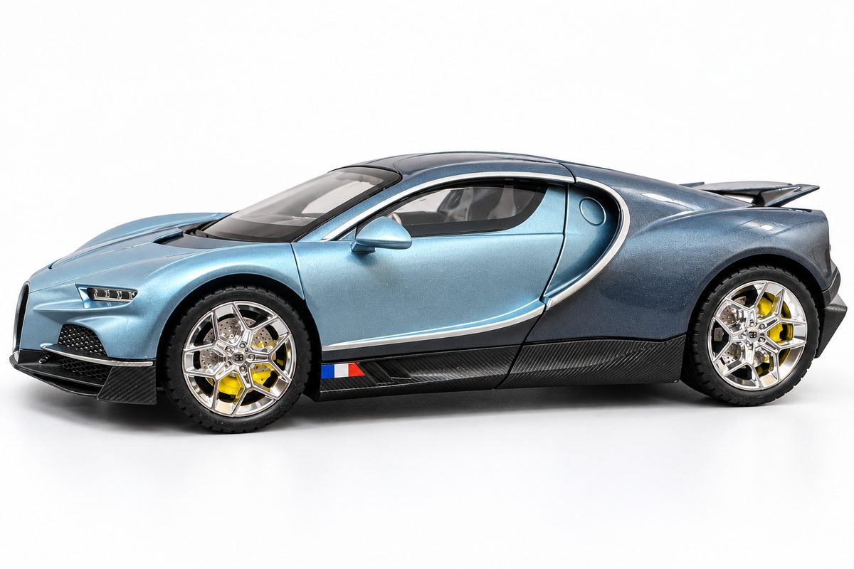 Bugatti Chiron 1:24 Diecast Model Car - Image 3