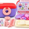 Fashionista Camera Handbag Pretend Makeup Set — 20 Pieces - Image 2