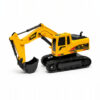 Playstan RC Excavator seen from the opposite side showing the cab and tank treads