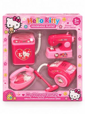 Four-Piece Household Appliance Playset
