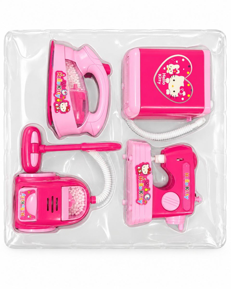 Four-Piece Household Appliance Playset - Image 2