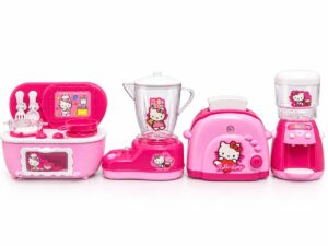 Four-Piece Toy Kitchen Appliance Set