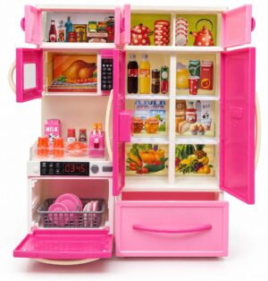 Alternative view of Two-Piece Kitchen and Fridge Playset