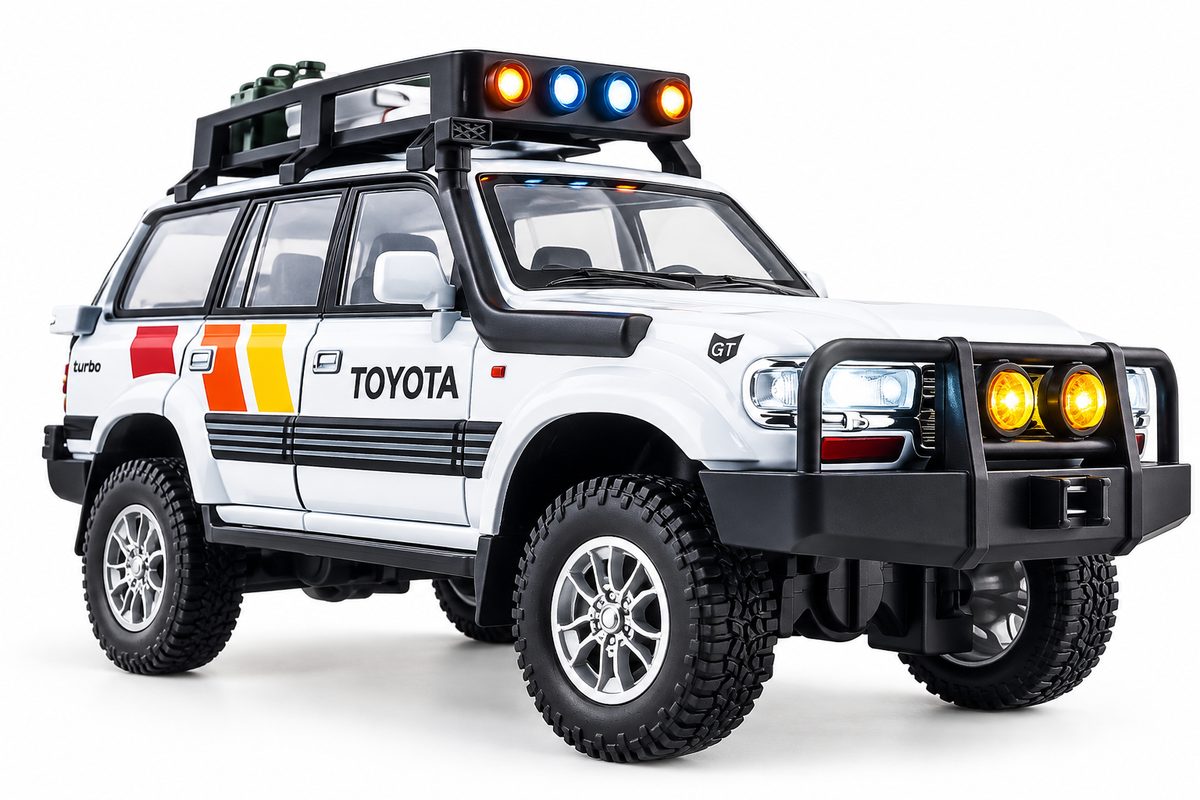 Toyota Land Cruiser 80 Series 1:24 Diecast Model - Image 4