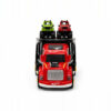 Playstan Hot Wheels Trailer Truck front view showing the cab and loaded trailer