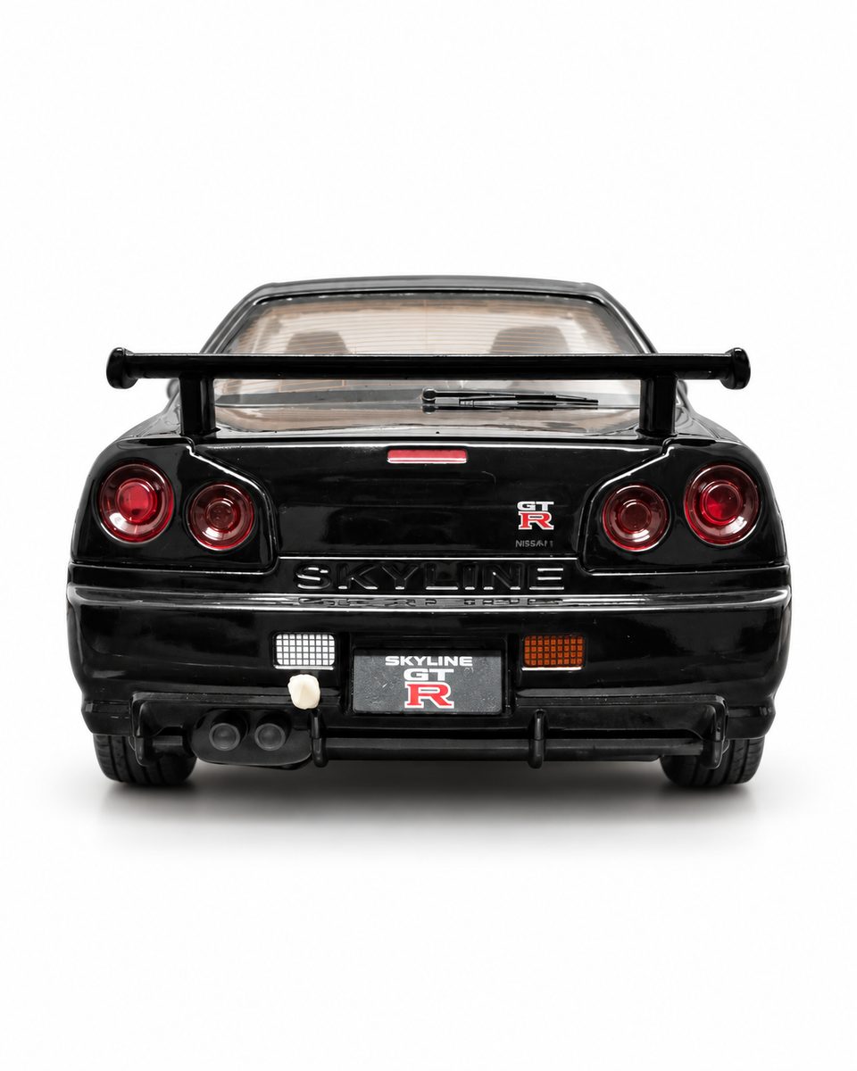 Nissan Skyline GT-R R34 1:24 Diecast Model Car - Image 4