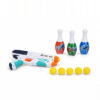 Playstan Soft Bullet Gun set laid out with pins and ammunition
