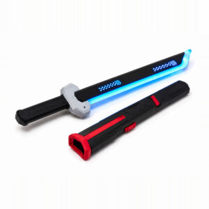Playstan Light Saber Action Toy blade drawn from its scabbard