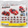 Red Supercar Building Blocks Set — 278+ Pieces, 23 Models in 1 (Architect 3110) - Image 5
