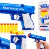 2-in-1 Foam Dart & Water Pistol — Police Protector Toy Blaster - Image 2